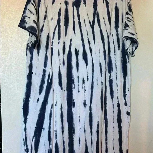 Chico’s French Terry Tye Dye Short Sleeve Dress - Picture 3 of 8